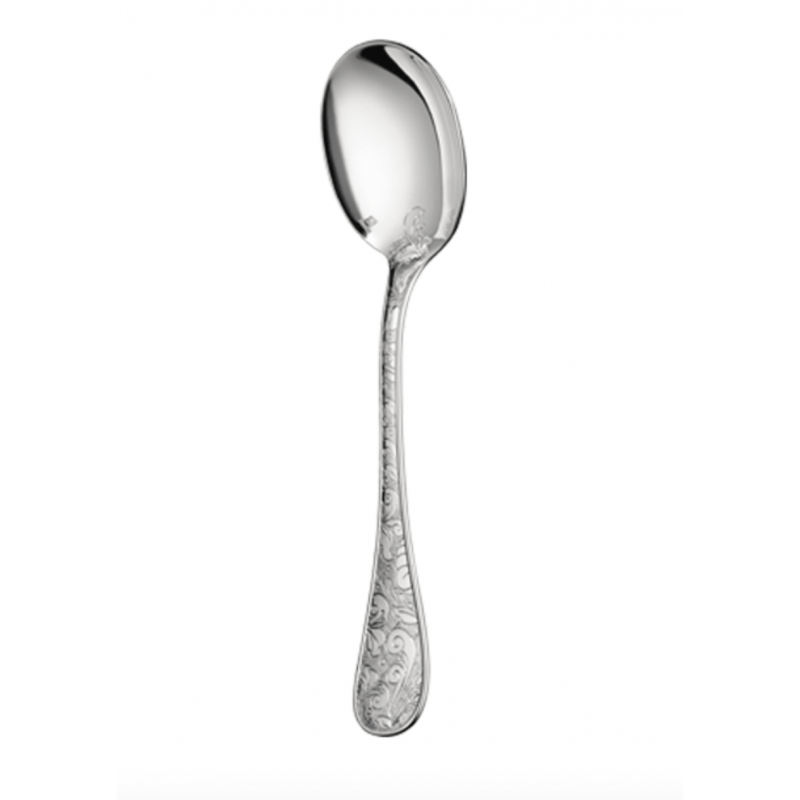 Jardin d'Eden Silver-Plated Cream Soup Spoon