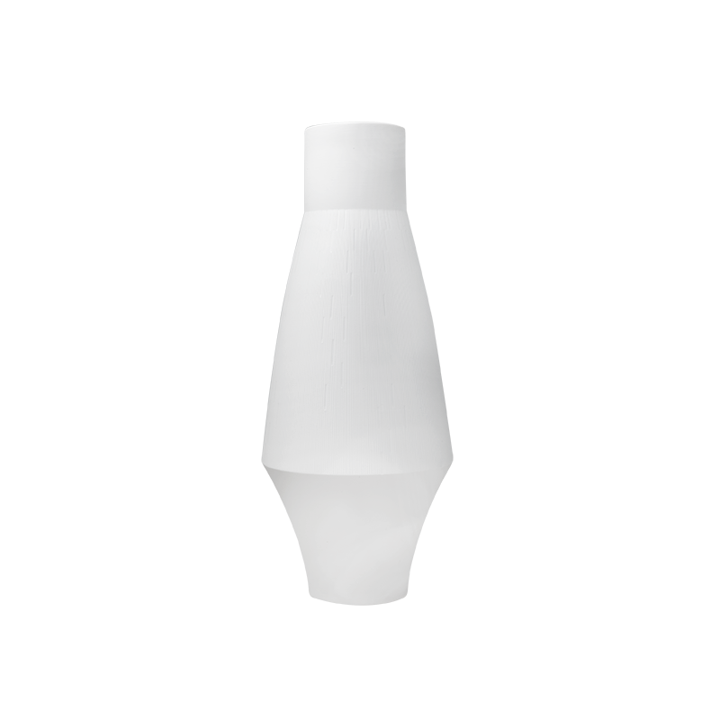 Infini White Sphere Vase