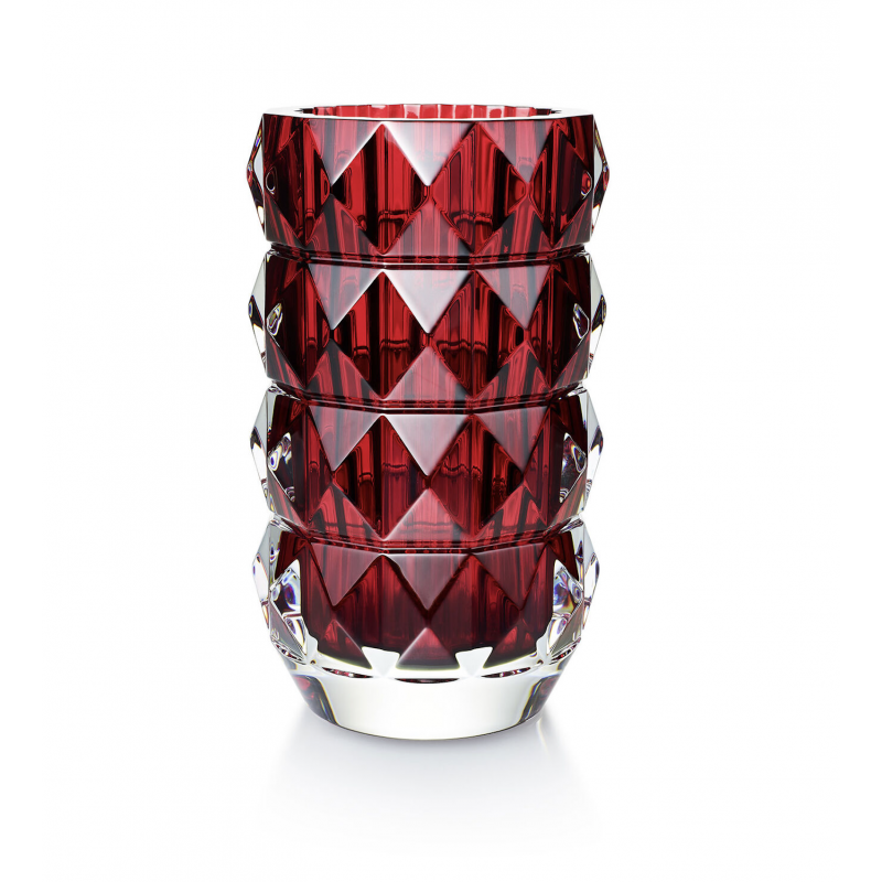 Louxor Round Vase Medium Red