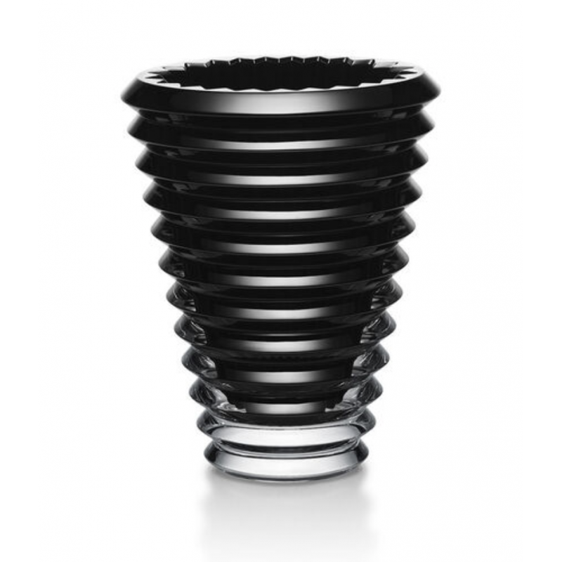 Eye Oval Vase Black Small Size