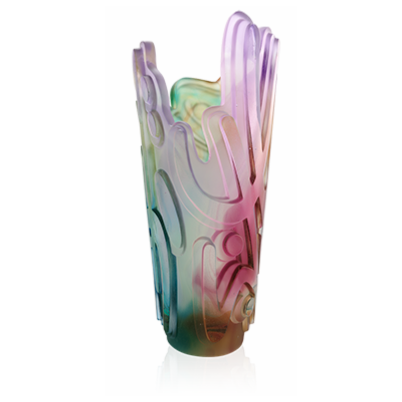Vase Cristal Rock I de JonOne Edition Limitée à 30 ex