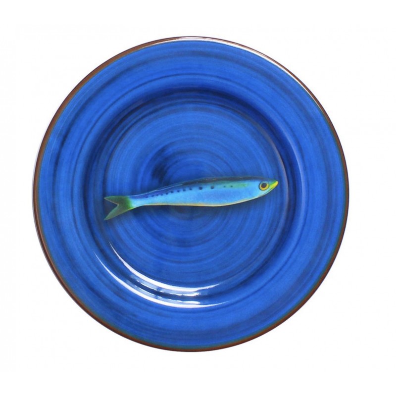 Aimone Dinner Plate Blue