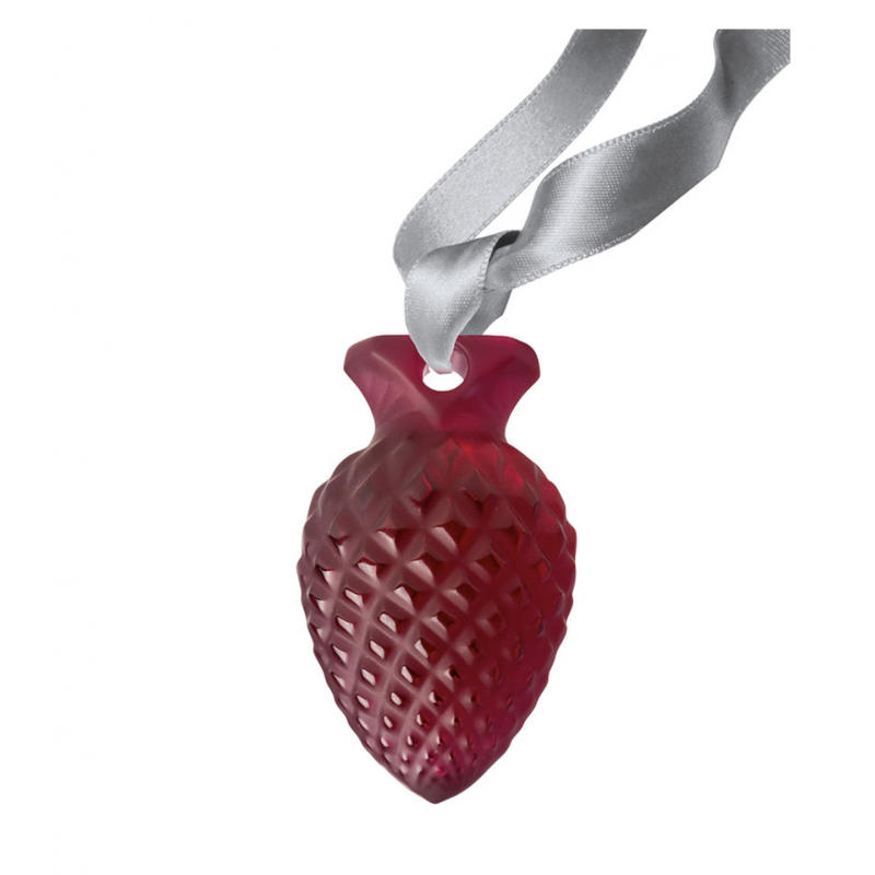 Pine Cone Red Christmas Ornament 2019