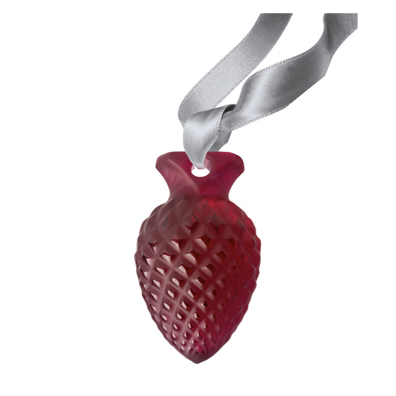 Pine Cone Red Christmas Ornament 2019