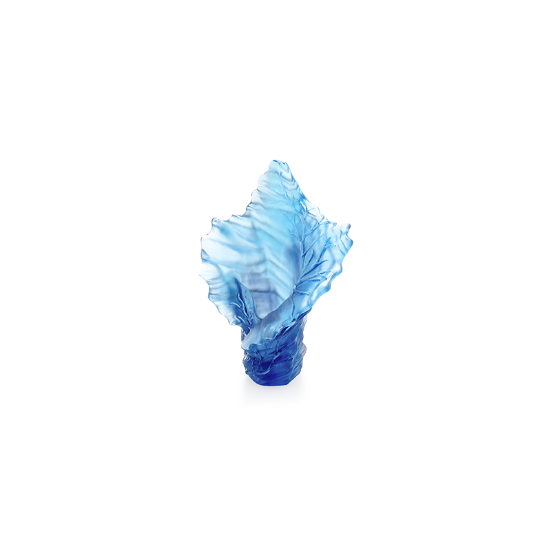 Mer de Corail Vase Medium Blue Numbered Edition