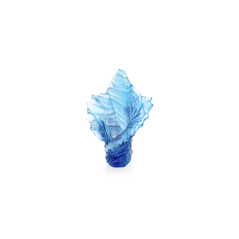 Mer de Corail Vase Moyen Modèle Bleu Edition Numérotée