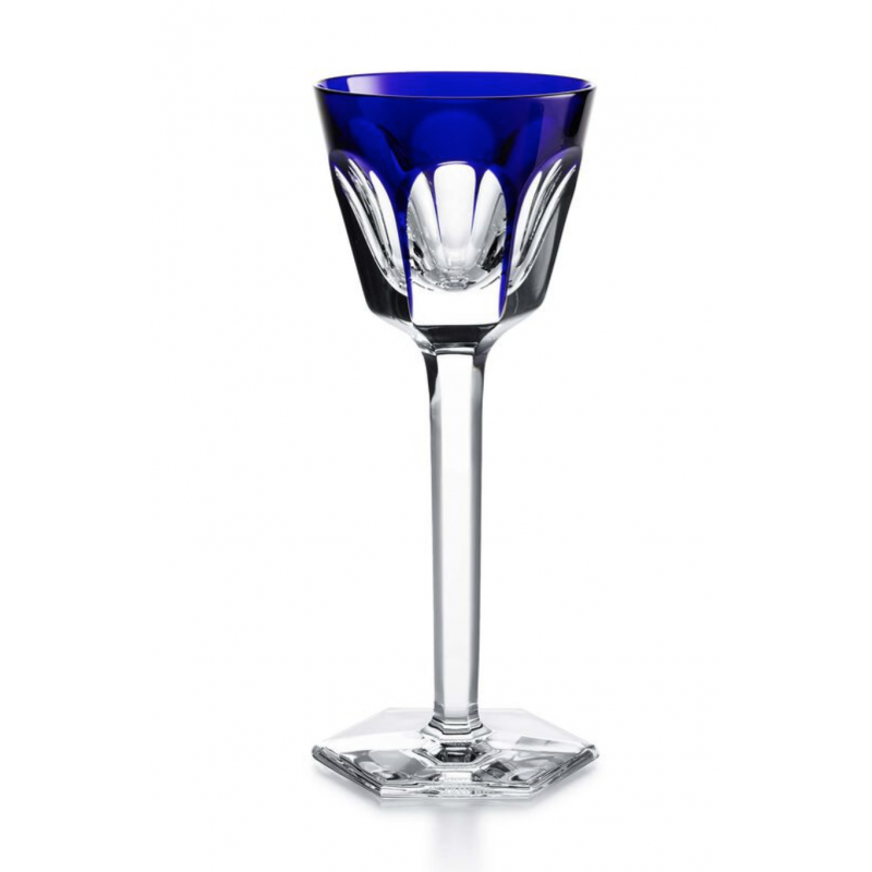 Harcourt Wine Rhine Glass Blue