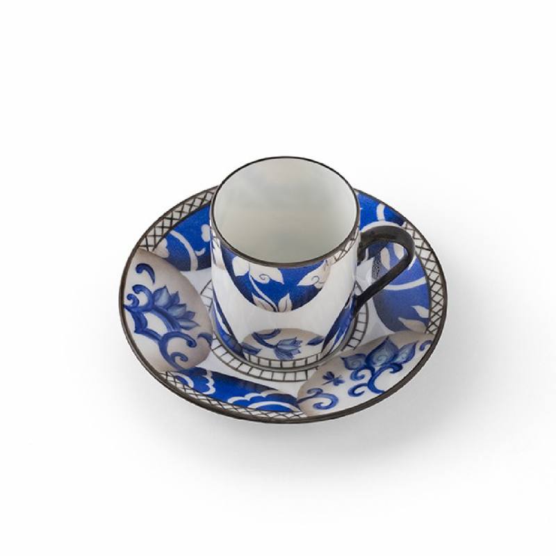 Shanghai Coffee Cup and Saucer