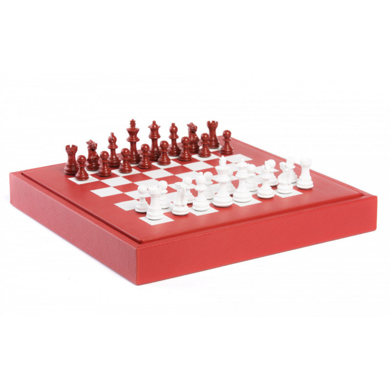 Buffle Chess Box Red