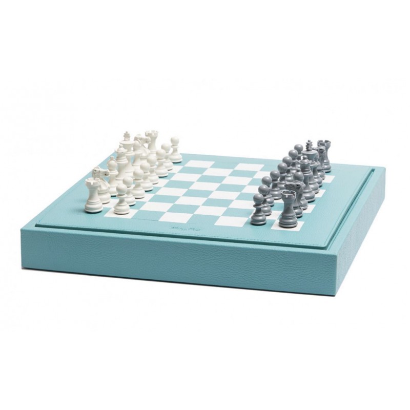 Buffle Chess Box Light Turquoise