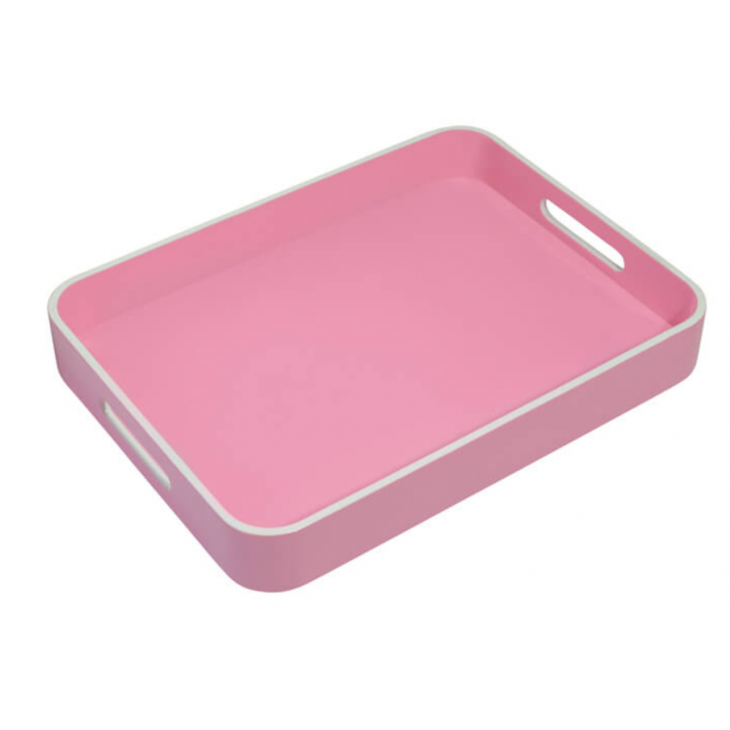 Lacquer Tray Medium Pink