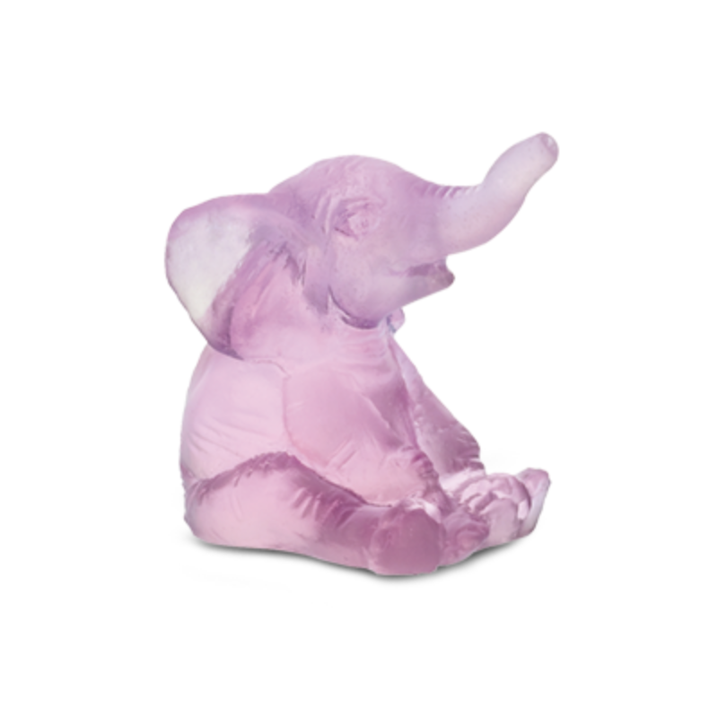 Mini Elephant Sculpture Pink