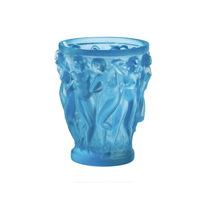 Vase Bacchantes Bleu Clair Petit Modèle