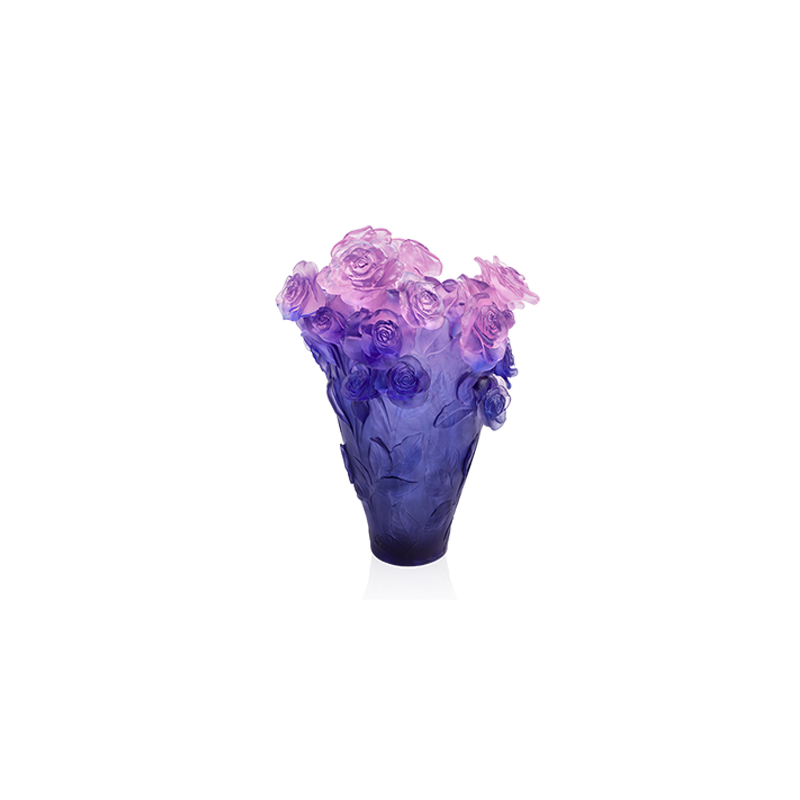 Rose Passion Magnum Vase Blue Pink Purple - Limited Edition to 99 ex