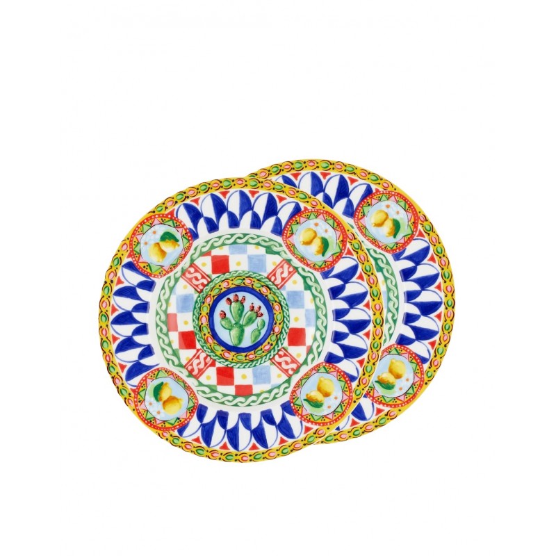 Fico D'India Soup Plate - Set of 2