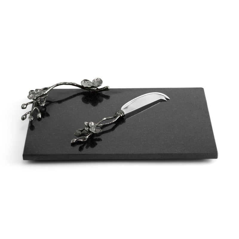 Black Orchid Cheese Board w/ Knife