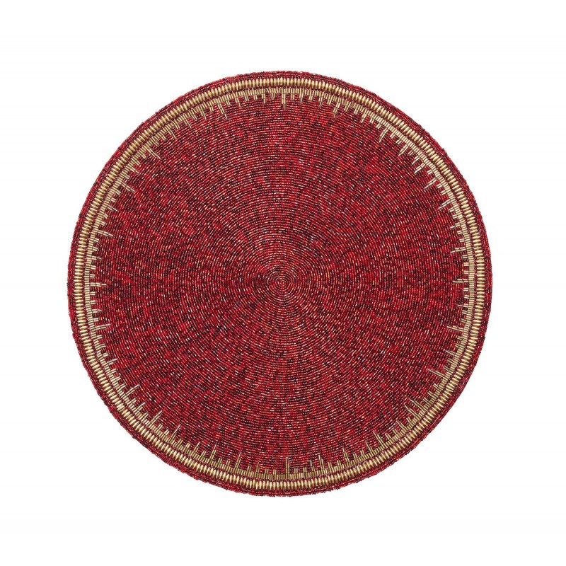 Enamor Placemat Red Gold