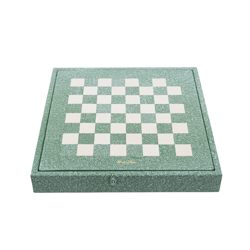 Galuchat Chess Box Vert