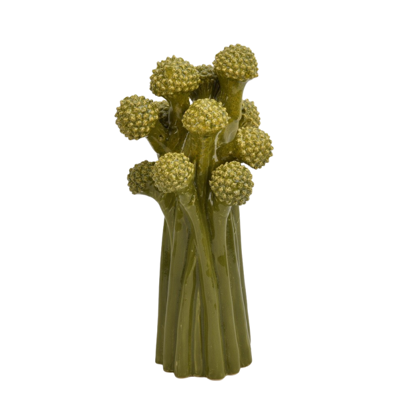 Ceramic Coral Green Apple