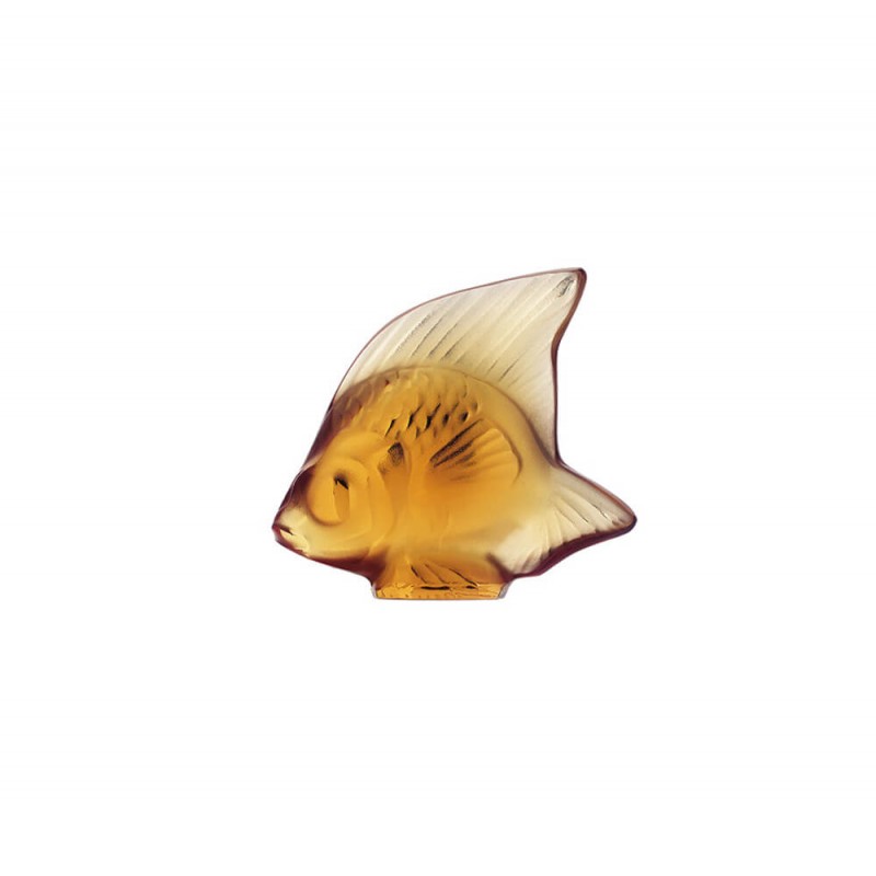 Fish Sculpture Amber