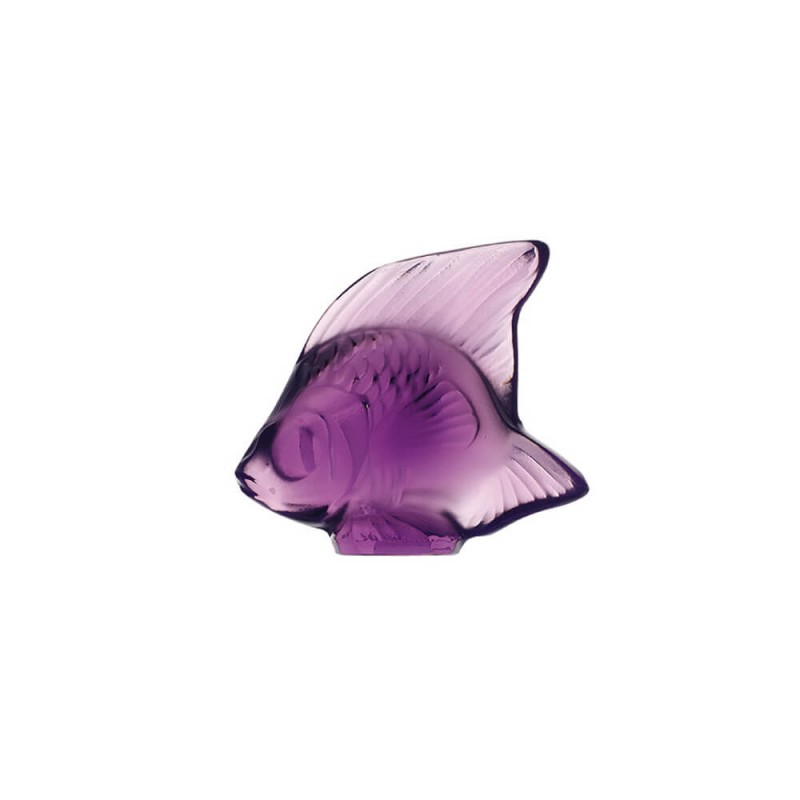 Fish Sculpture Purple