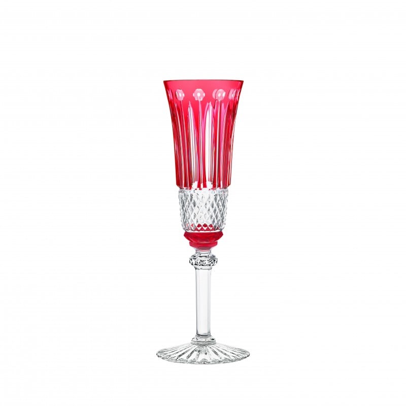 Tommy Champagne Flute Red
