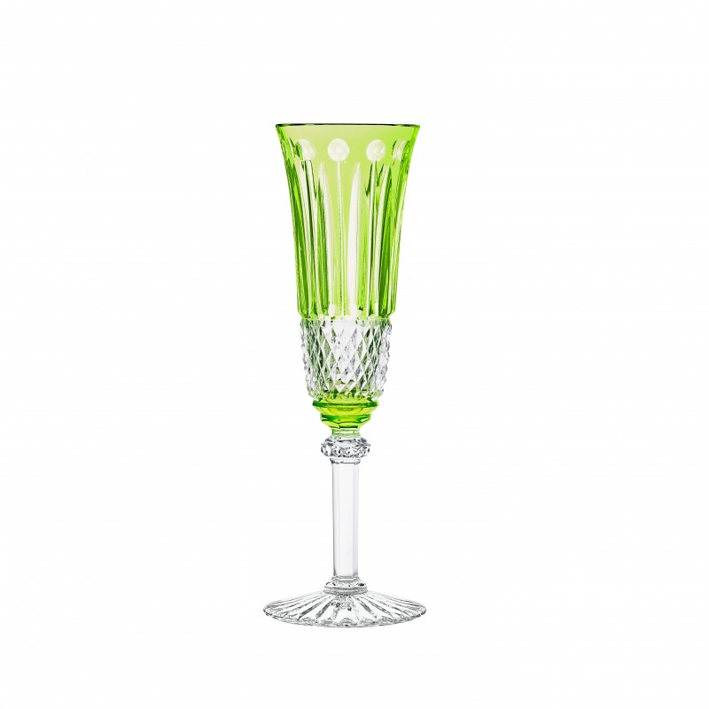 Tommy Champagne Flute Chartreuse Green