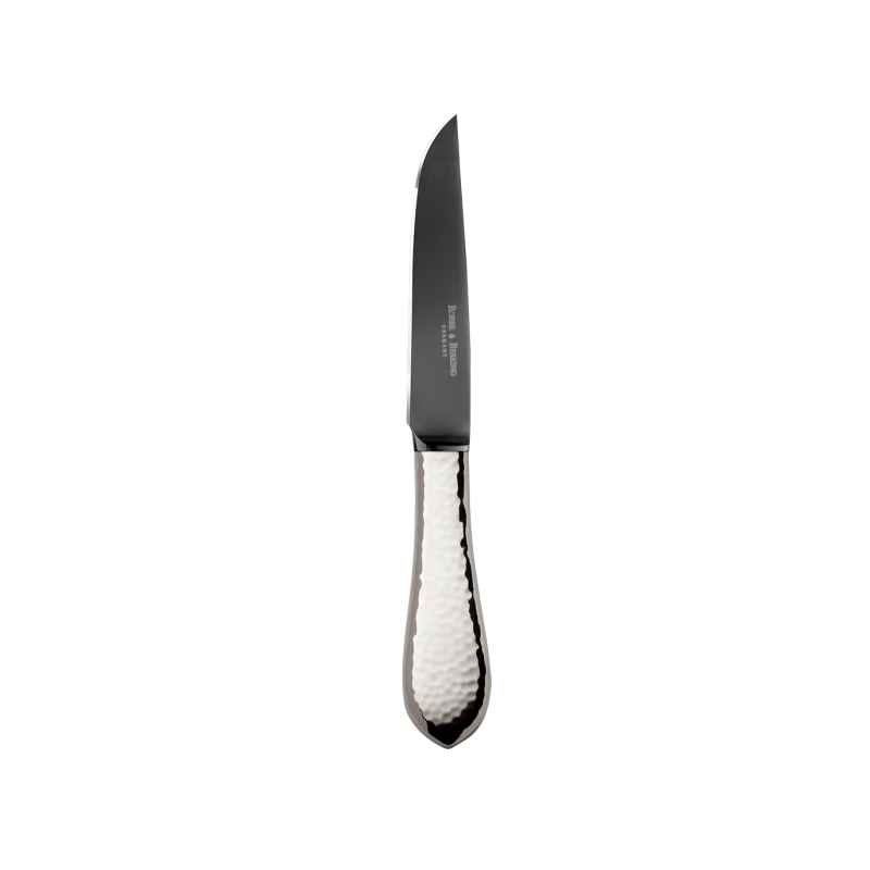 Martelé Steak Knife Frozen Black