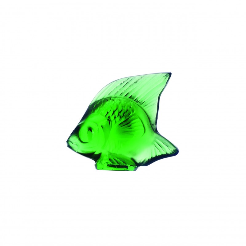Fish Sculpture Emerald Green