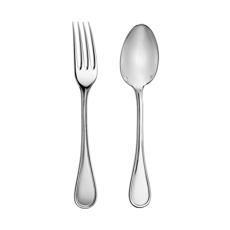 Albi Silver-Plated Two-Pieces Cutlery Set