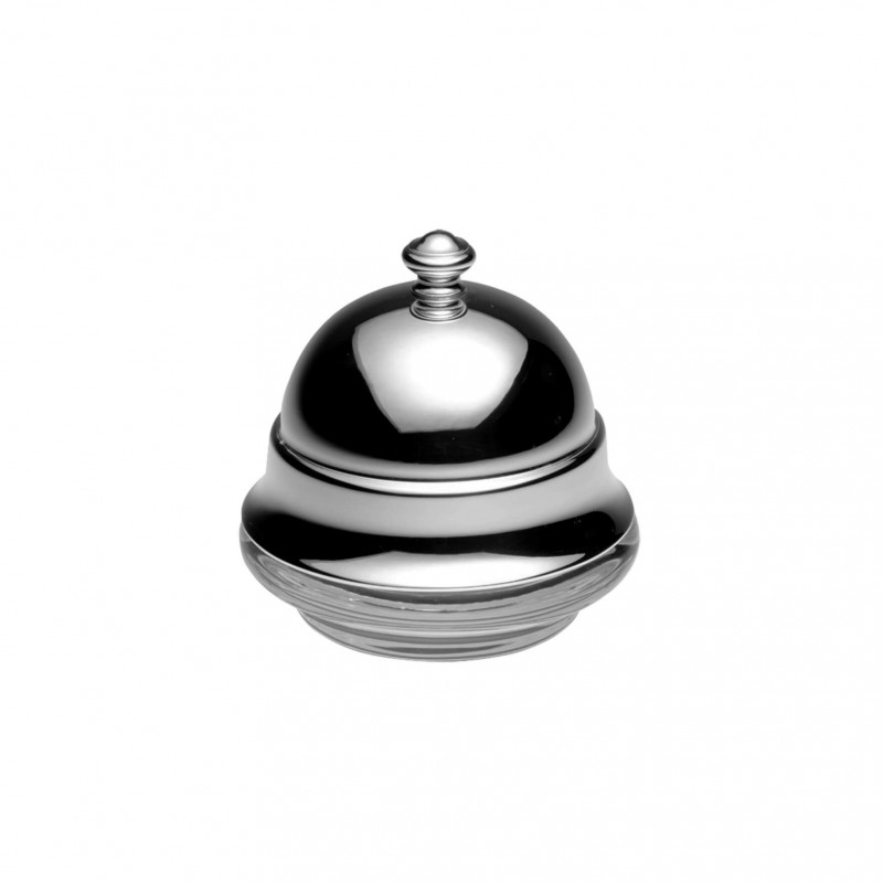 Albi Silver-Plated Personal Lidded Butter Dish