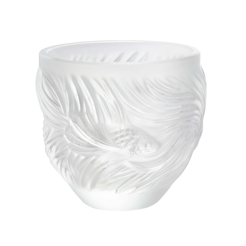Fighting Fish Candle Holder Clear